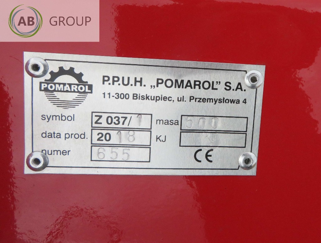 Pomarol flail mower Z037/1, 1.58 m - Flail mower/ Mulcher: picture 4 Pomarol flail mower Z037/1, 1.58 m - Flail mower/ Mulcher: picture 4