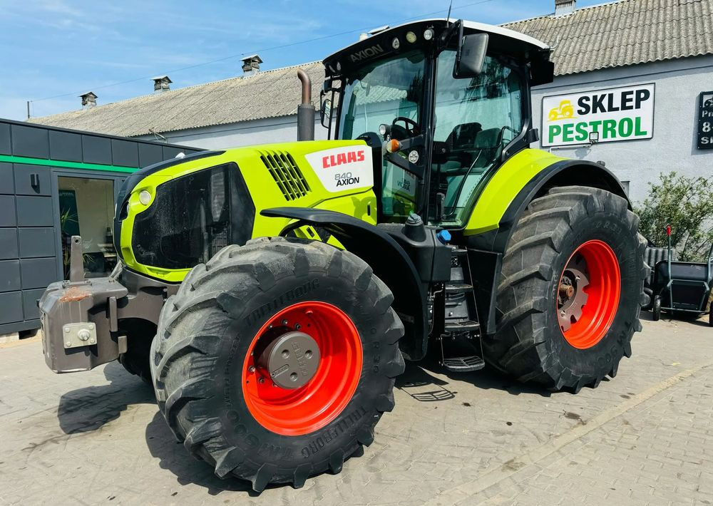 Claas Axion 840 - Farm tractor: picture 1 Claas Axion 840 - Farm tractor: picture 1