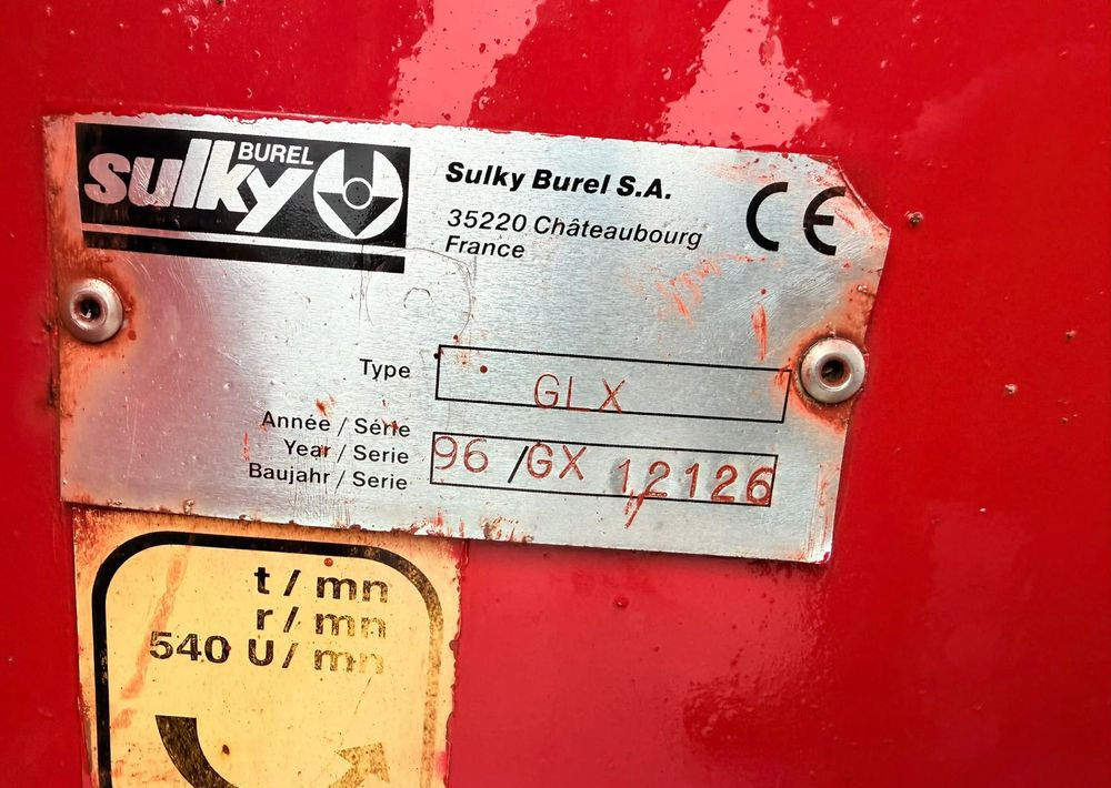 Fertilizer spreader Sulky GLX: picture 12