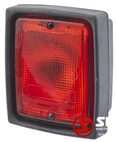 Diversen Mistachterlicht Hella 135x157mm 12V-24V - Fog light for Truck: picture 1 Diversen Mistachterlicht Hella 135x157mm 12V-24V - Fog light for Truck: picture 1