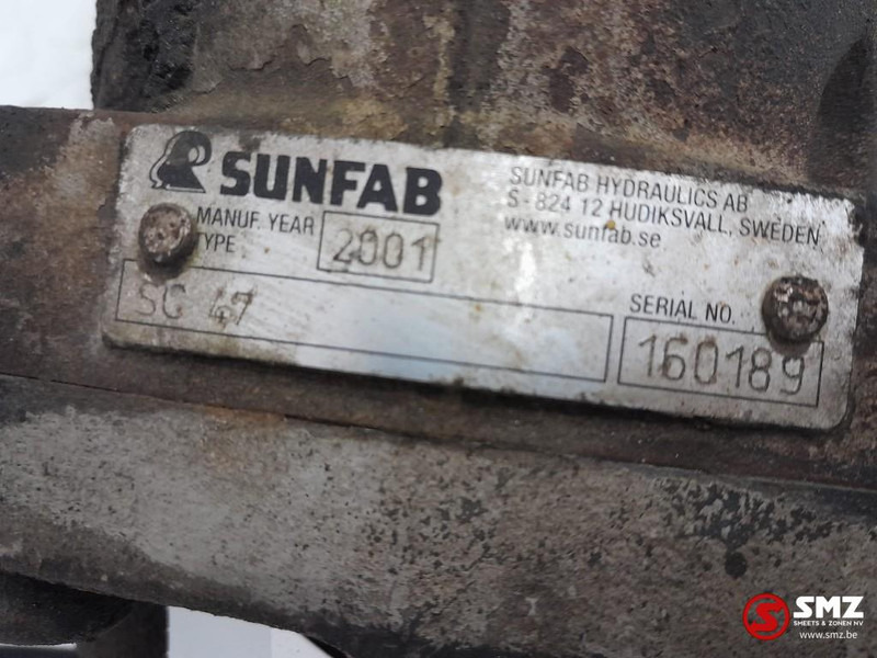 Diversen Occ hydraulische pomp Sunfab SC47 - Hydraulic pump for Truck: picture 5 Diversen Occ hydraulische pomp Sunfab SC47 - Hydraulic pump for Truck: picture 5