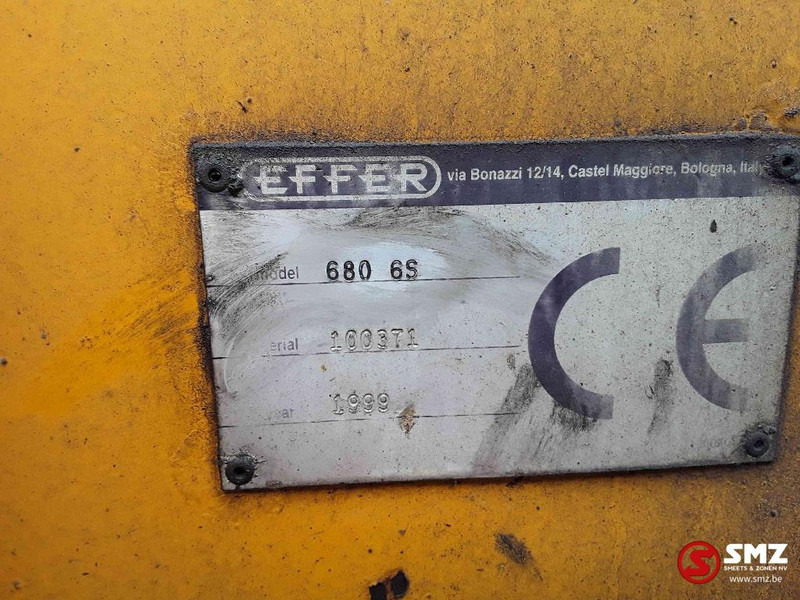 EFFER Occ Autolaadkraan Effer 680 6S + radio remote - Boom: picture 4 EFFER Occ Autolaadkraan Effer 680 6S + radio remote - Boom: picture 4