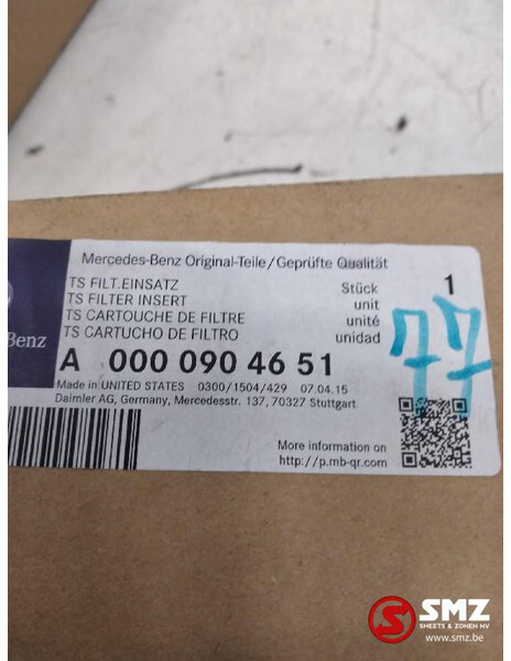 Mercedes-Benz Brandstoffilter mercedes actros arocs a0000904651 - Fuel processing/ Fuel delivery for Truck: picture 2 Mercedes-Benz Brandstoffilter mercedes actros arocs a0000904651 - Fuel processing/ Fuel delivery for Truck: picture 2