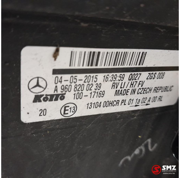 Mercedes-Benz Occ koplamp links Mercedes - Headlight for Truck: picture 3 Mercedes-Benz Occ koplamp links Mercedes - Headlight for Truck: picture 3
