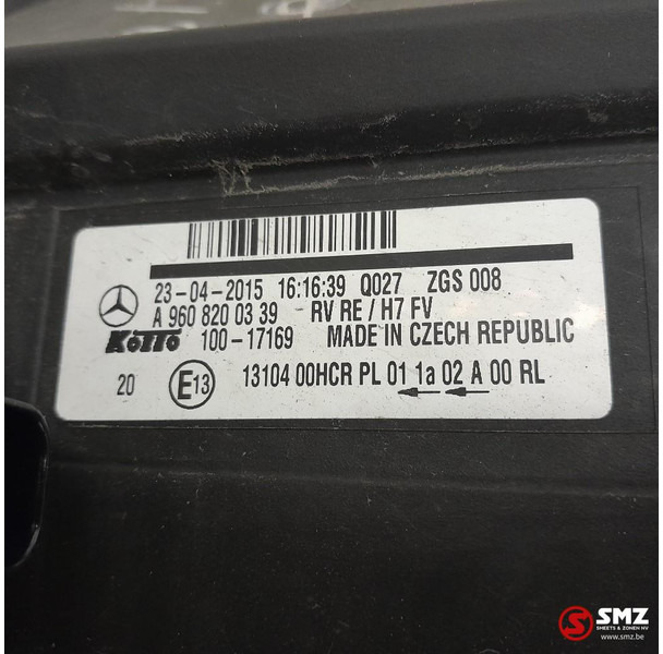 Mercedes-Benz Occ koplamp rechts Mercedes - Headlight for Truck: picture 3 Mercedes-Benz Occ koplamp rechts Mercedes - Headlight for Truck: picture 3