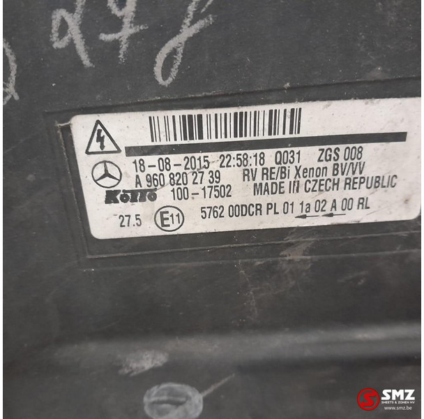 Mercedes-Benz Occ koplamp rechts Mercedes - Headlight for Truck: picture 3 Mercedes-Benz Occ koplamp rechts Mercedes - Headlight for Truck: picture 3