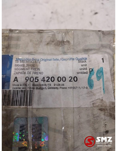 Mercedes-Benz Set voorste remblokken mercedes a9054200020 - Brake pads for Truck: picture 2 Mercedes-Benz Set voorste remblokken mercedes a9054200020 - Brake pads for Truck: picture 2