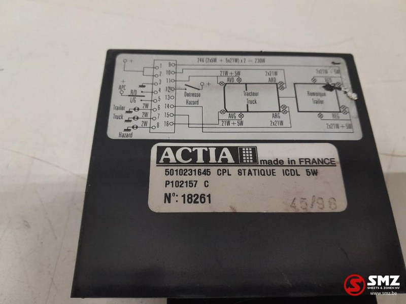 Renault Occ ECU ACTIA regeleenheid Renault - ECU for Truck: picture 5 Renault Occ ECU ACTIA regeleenheid Renault - ECU for Truck: picture 5