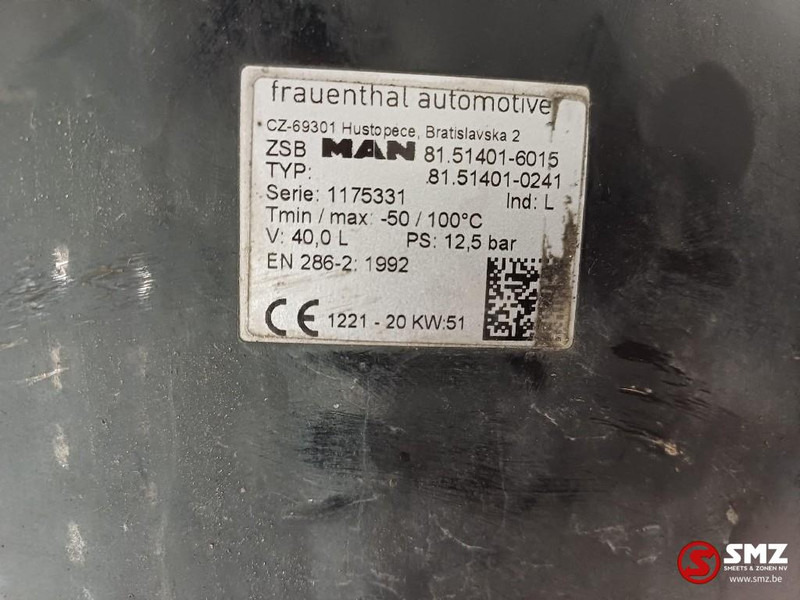 MAN Occ luchtketel 40L 12.5Bar MAN - Spare parts for Truck: picture 5 MAN Occ luchtketel 40L 12.5Bar MAN - Spare parts for Truck: picture 5
