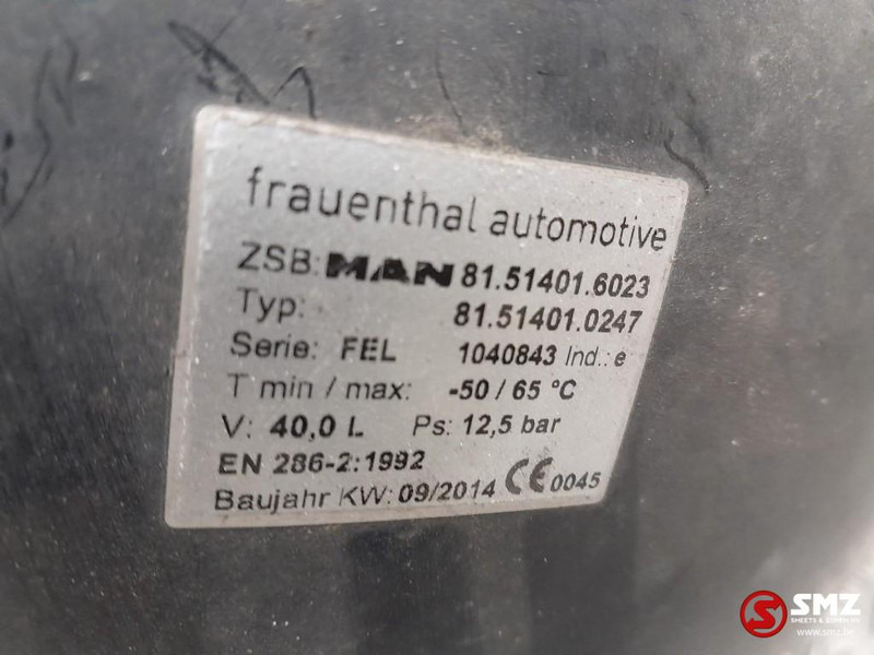 MAN Occ luchtketel 40L 12,5Bar MAN - Spare parts for Truck: picture 5 MAN Occ luchtketel 40L 12,5Bar MAN - Spare parts for Truck: picture 5