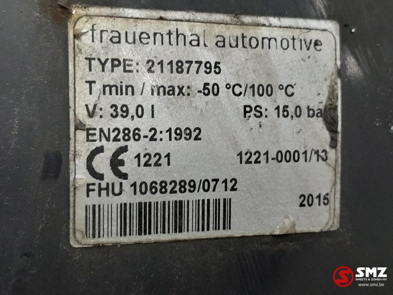 Volvo Occ luchtketel 39L 15Bar Volvo - Spare parts for Truck: picture 5 Volvo Occ luchtketel 39L 15Bar Volvo - Spare parts for Truck: picture 5