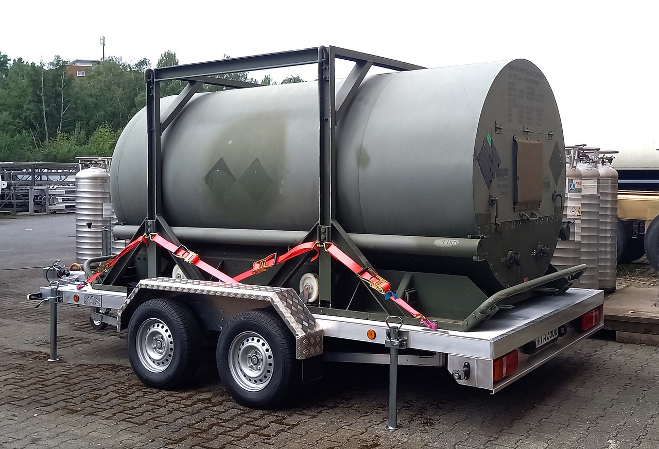 CRYOBASE Gas tank cryogenic trailer used for nitrogen, oxygen, argon - Tank trailer: picture 3 CRYOBASE Gas tank cryogenic trailer used for nitrogen, oxygen, argon - Tank trailer: picture 3