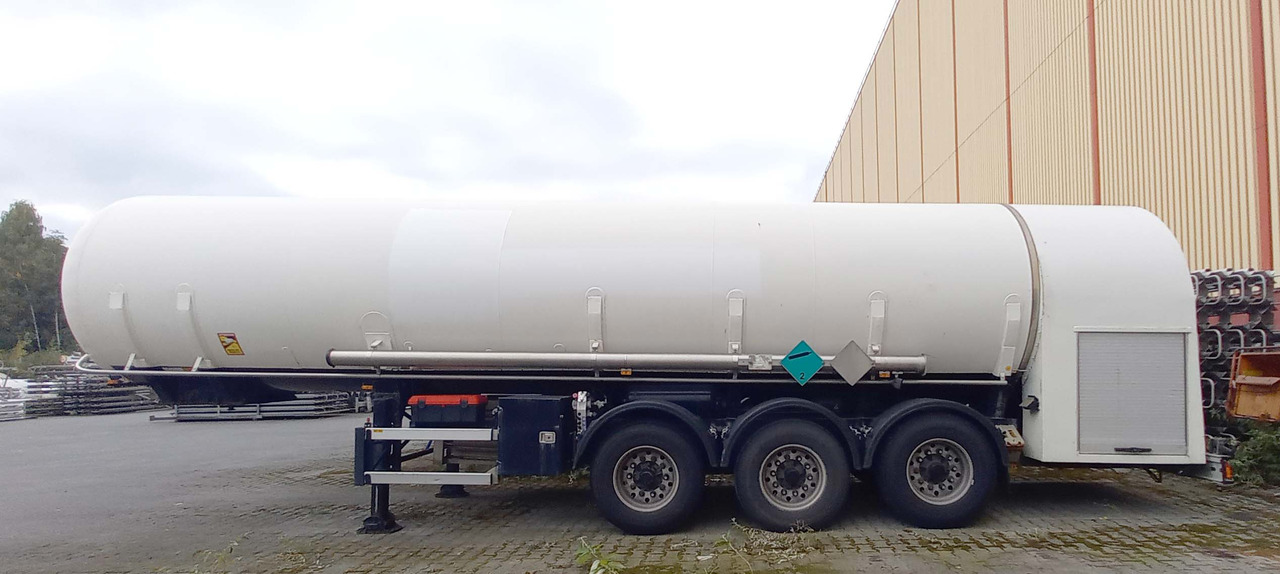 GOFA Gas tank semi-trailer cryogenic used for nitrogen, argon, oxygen, LIN, LOX, LAR - Tank semi-trailer: picture 3 GOFA Gas tank semi-trailer cryogenic used for nitrogen, argon, oxygen, LIN, LOX, LAR - Tank semi-trailer: picture 3