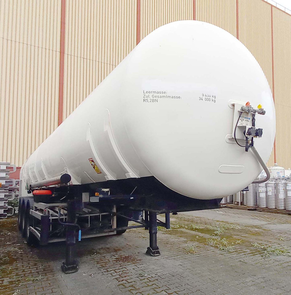 GOFA Gas tank semi-trailer cryogenic used for nitrogen, argon, oxygen, LIN, LOX, LAR - Tank semi-trailer: picture 1 GOFA Gas tank semi-trailer cryogenic used for nitrogen, argon, oxygen, LIN, LOX, LAR - Tank semi-trailer: picture 1