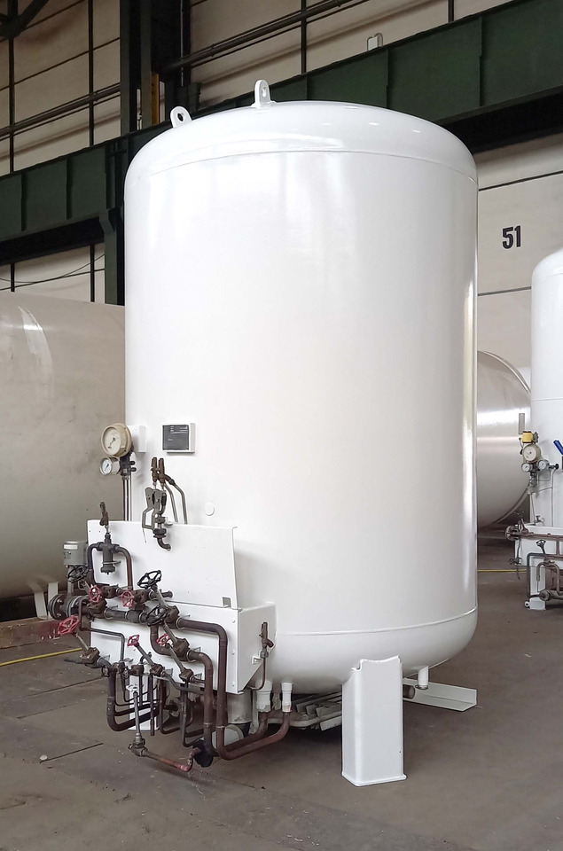 Gas tank cryogenic used for liquid oxygen, argon, nitrogen, carbon dioxide, CO2, LNG, ethylene. - Storage tank: picture 2 Gas tank cryogenic used for liquid oxygen, argon, nitrogen, carbon dioxide, CO2, LNG, ethylene. - Storage tank: picture 2