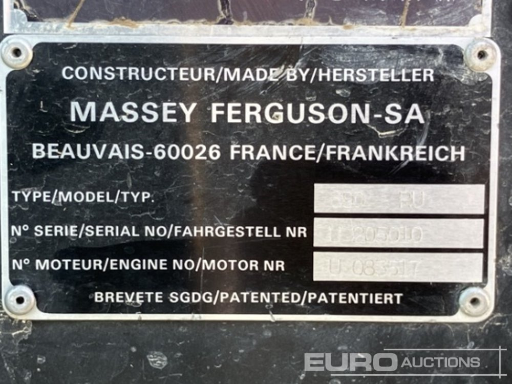 1989 Massey Ferguson 690 - Farm tractor: picture 5 1989 Massey Ferguson 690 - Farm tractor: picture 5