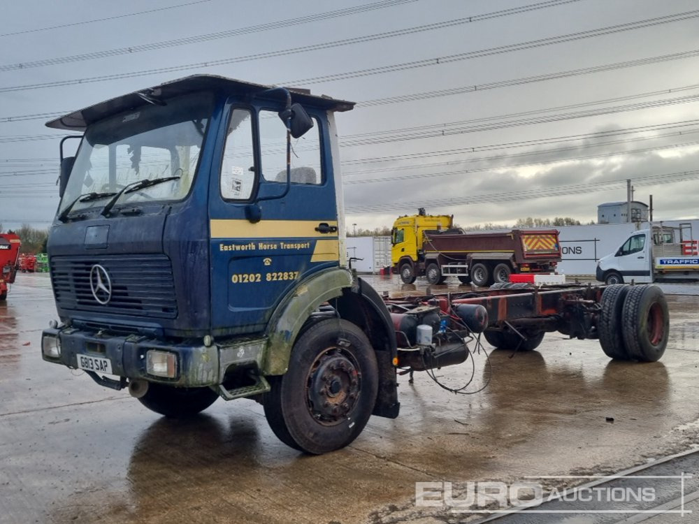 1989 Mercedes 1617 - Cab chassis truck: picture 1 1989 Mercedes 1617 - Cab chassis truck: picture 1