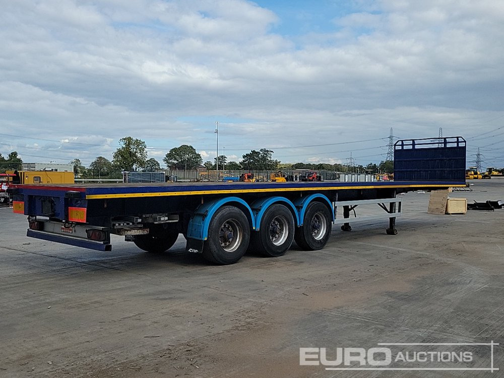 2005 Montracon Tri Axle Flatbed Trailer - Dropside/ Flatbed semi-trailer: picture 5 2005 Montracon Tri Axle Flatbed Trailer - Dropside/ Flatbed semi-trailer: picture 5
