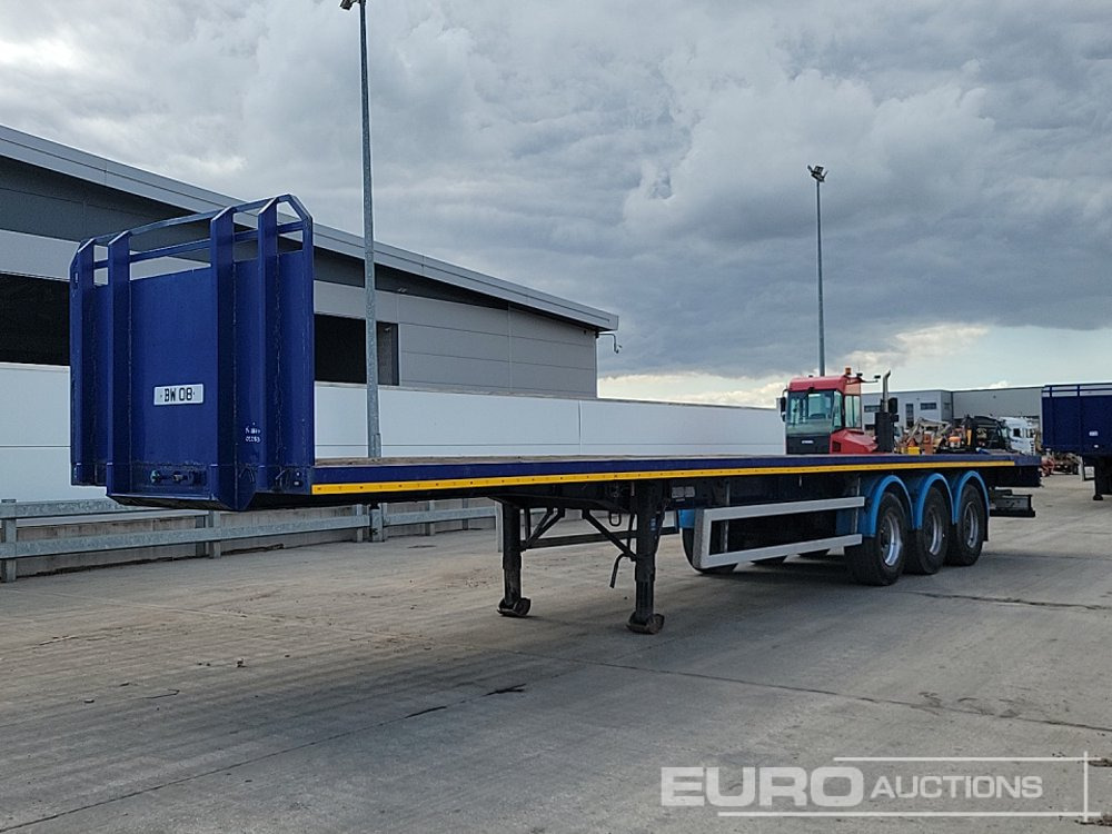 2005 Montracon Tri Axle Flatbed Trailer - Dropside/ Flatbed semi-trailer: picture 1 2005 Montracon Tri Axle Flatbed Trailer - Dropside/ Flatbed semi-trailer: picture 1
