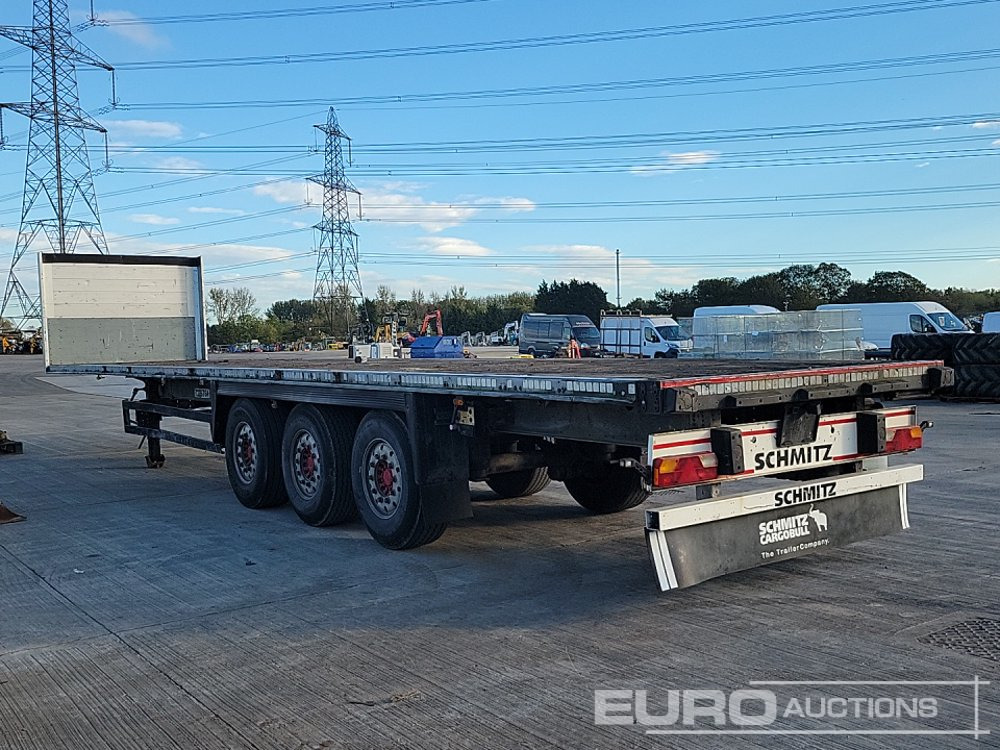 2006 Schmitz Tri Axle Flatbed Trailer - Dropside/ Flatbed semi-trailer: picture 3 2006 Schmitz Tri Axle Flatbed Trailer - Dropside/ Flatbed semi-trailer: picture 3