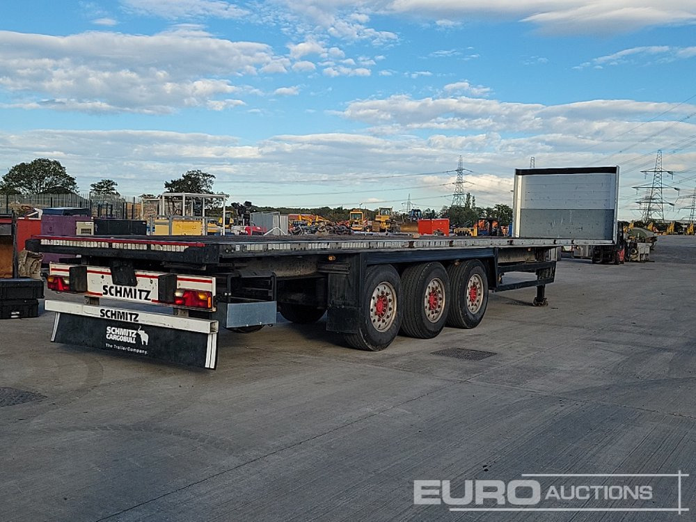 2006 Schmitz Tri Axle Flatbed Trailer - Dropside/ Flatbed semi-trailer: picture 5 2006 Schmitz Tri Axle Flatbed Trailer - Dropside/ Flatbed semi-trailer: picture 5