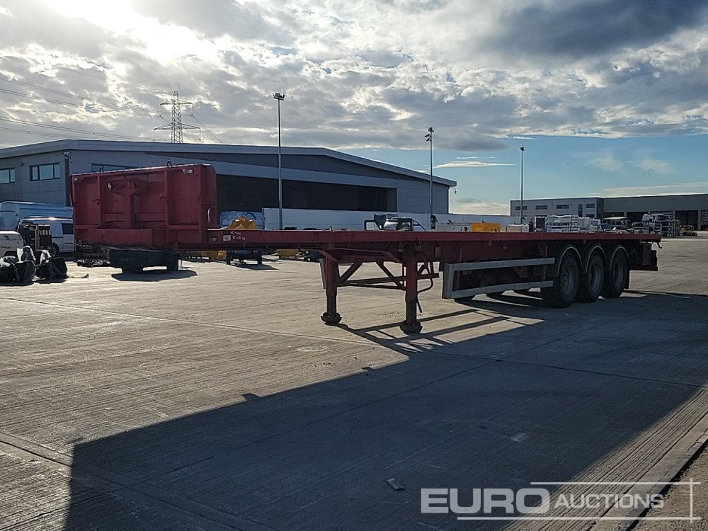 2007 Corus CTS1524-3SA - Dropside/ Flatbed semi-trailer: picture 1 2007 Corus CTS1524-3SA - Dropside/ Flatbed semi-trailer: picture 1