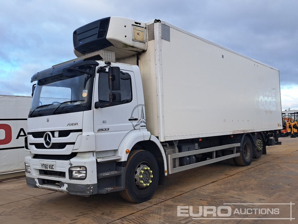 2010 Mercedes Axor 2533 - Refrigerator truck: picture 1 2010 Mercedes Axor 2533 - Refrigerator truck: picture 1