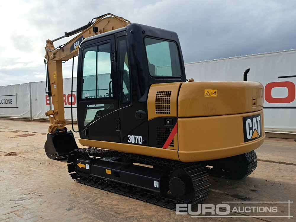 2012 CAT 307D - Mini excavator: picture 3 2012 CAT 307D - Mini excavator: picture 3