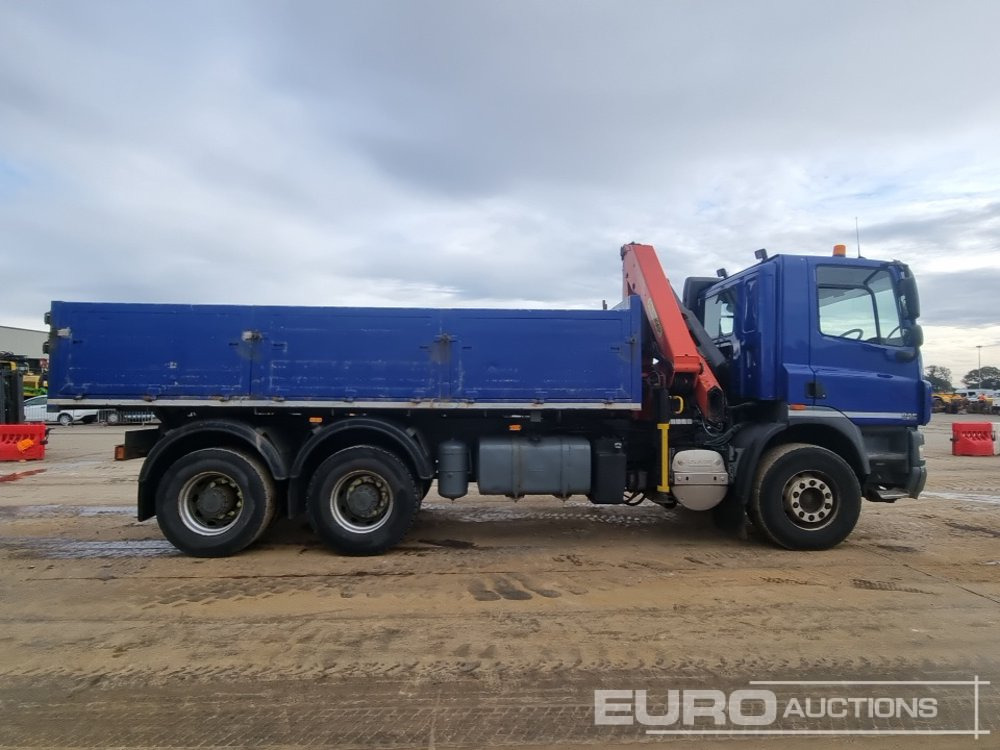 Tipper, Crane truck 2012 DAF CF85 360: picture 6