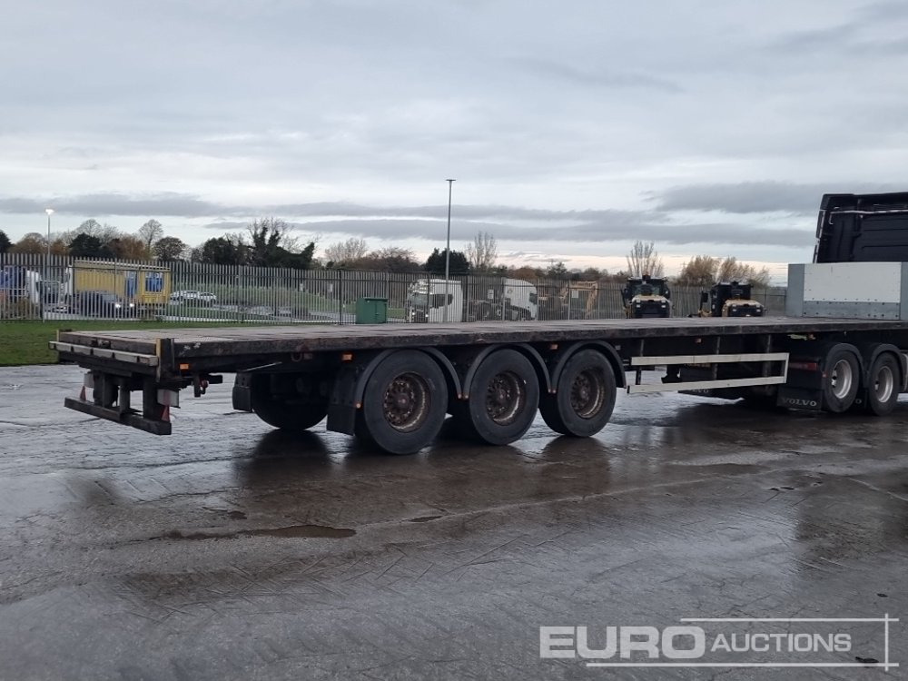 2012 Don-Bur Tri Axle Flat Bed Trailer - Dropside/ Flatbed semi-trailer: picture 5 2012 Don-Bur Tri Axle Flat Bed Trailer - Dropside/ Flatbed semi-trailer: picture 5