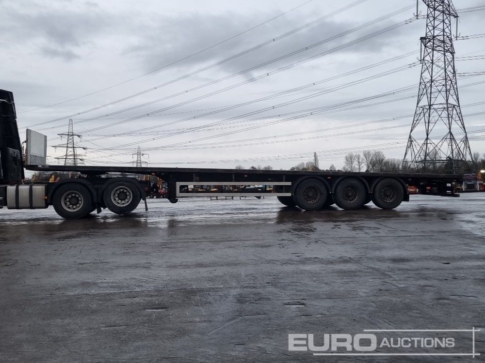 2012 Don-Bur Tri Axle Flat Bed Trailer - Dropside/ Flatbed semi-trailer: picture 2 2012 Don-Bur Tri Axle Flat Bed Trailer - Dropside/ Flatbed semi-trailer: picture 2