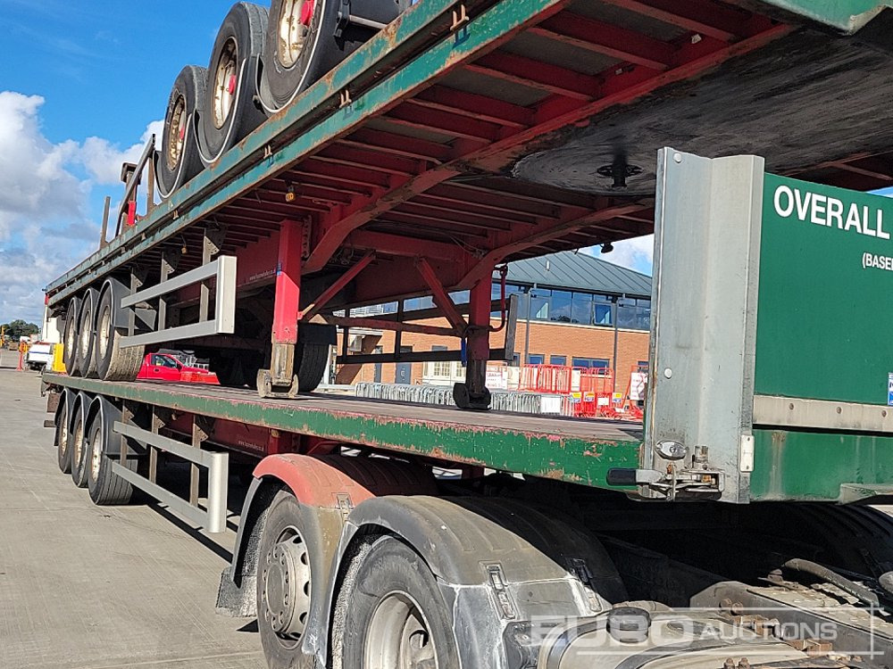 Dropside/ Flatbed semi-trailer 2012 SDC Tri Axle Flatbed Trailer (3 of): picture 23