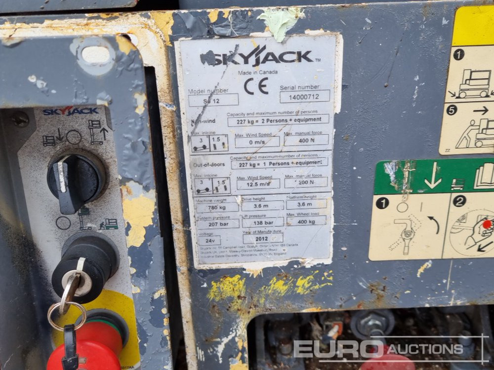 Aerial platform 2012 SkyJack SJ12
SJ16: picture 18