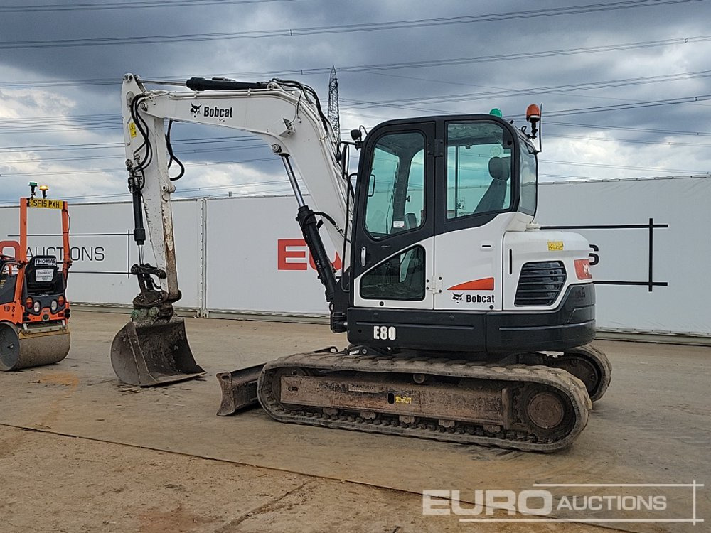 2013 Bobcat E80 - Mini excavator: picture 3 2013 Bobcat E80 - Mini excavator: picture 3