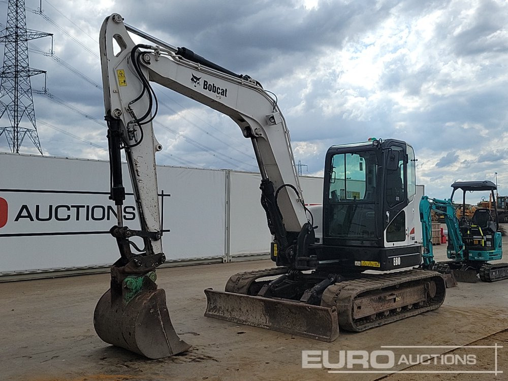2013 Bobcat E80 - Mini excavator: picture 1 2013 Bobcat E80 - Mini excavator: picture 1