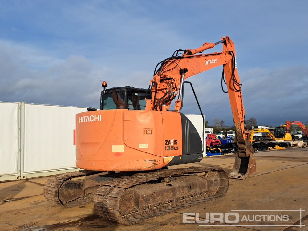 2013 Hitachi ZX135US-5B - Crawler excavator: picture 5 2013 Hitachi ZX135US-5B - Crawler excavator: picture 5