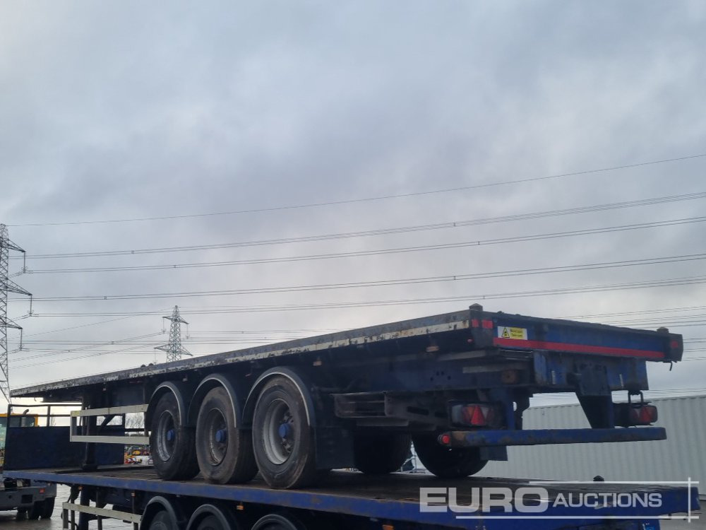 2013 SDC Tri Axle Flat Bed Trailer - Dropside/ Flatbed semi-trailer: picture 3 2013 SDC Tri Axle Flat Bed Trailer - Dropside/ Flatbed semi-trailer: picture 3