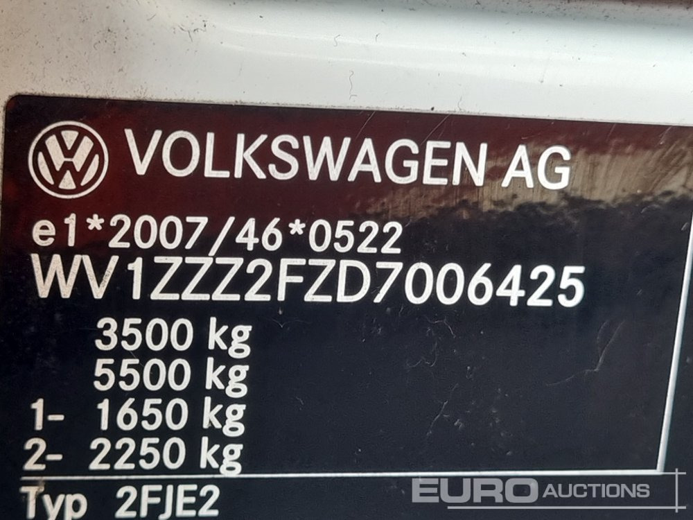 Box van 2013 Volkswagen Crafter CR35: picture 49