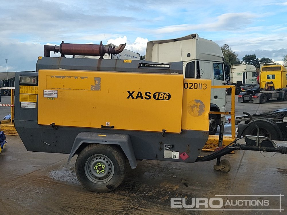 2014 Atlas Copco XAS186 - Air compressor: picture 2 2014 Atlas Copco XAS186 - Air compressor: picture 2