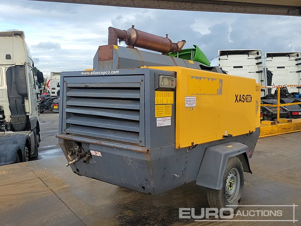 2014 Atlas Copco XAS186 - Air compressor: picture 3 2014 Atlas Copco XAS186 - Air compressor: picture 3
