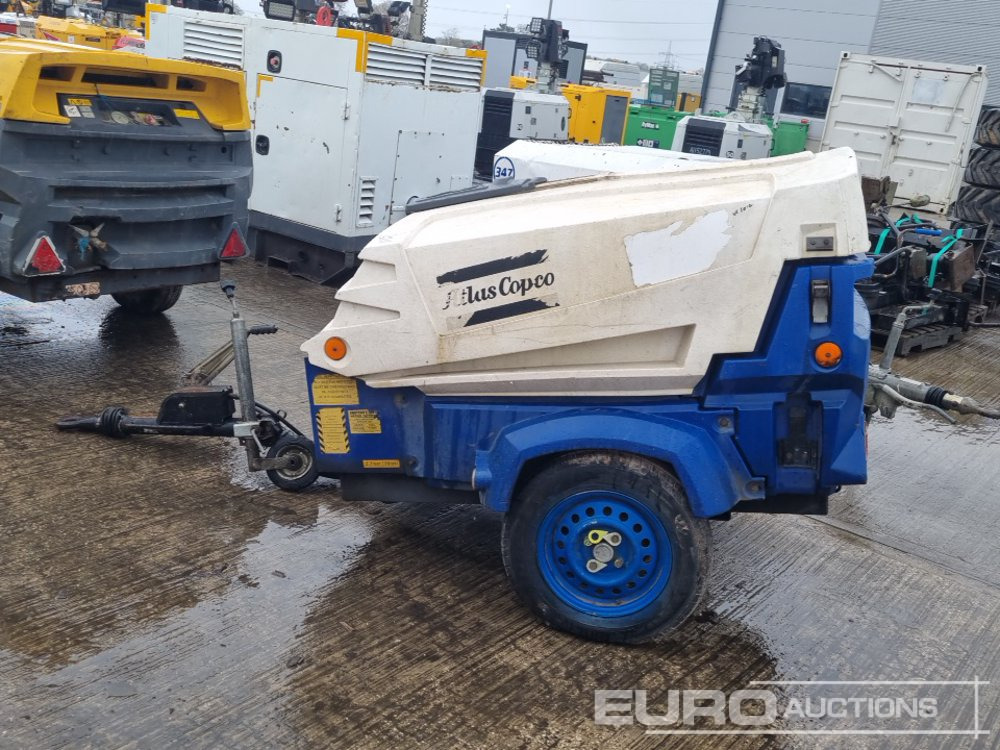 2014 Atlas Copco XAS47KD 92CFM - Air compressor: picture 2 2014 Atlas Copco XAS47KD 92CFM - Air compressor: picture 2