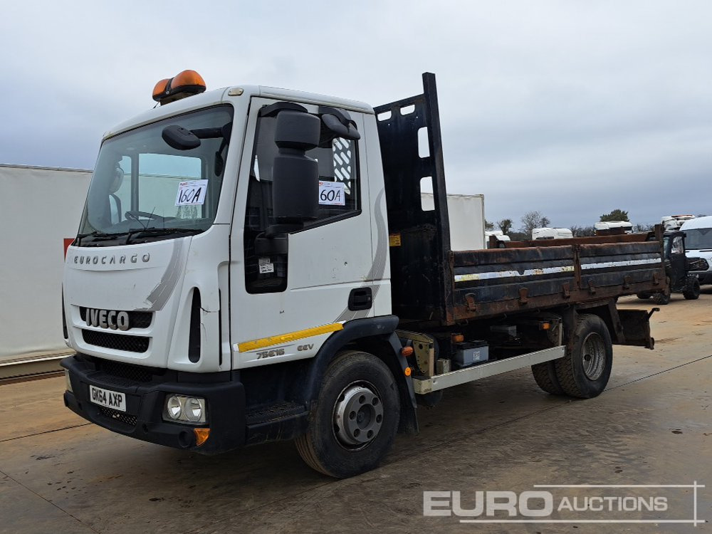 2014 Iveco 75E16 - Tipper: picture 1 2014 Iveco 75E16 - Tipper: picture 1