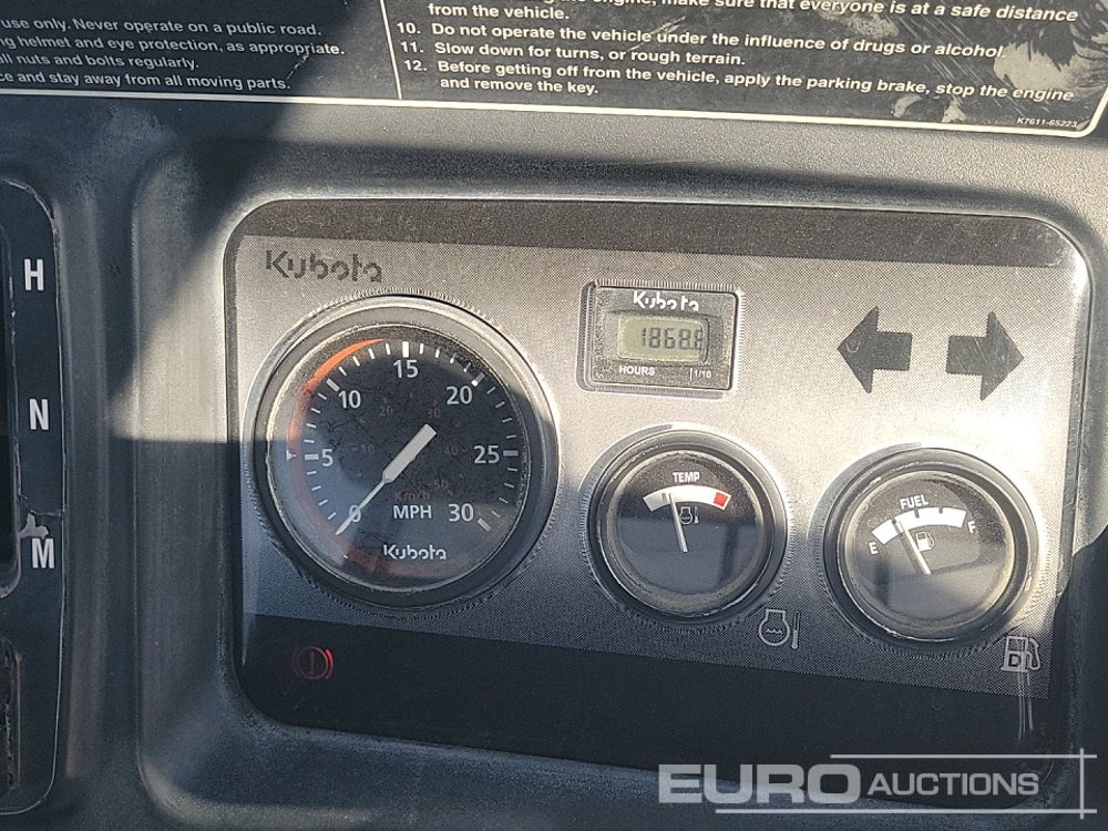 Side-by-side/ ATV 2014 Kubota RTV1140CPX: picture 27