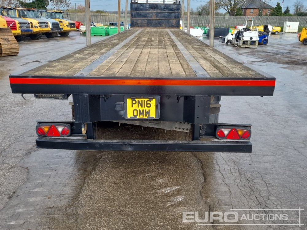 2014 SDC Tri Axle Flat Bed Trailer - Dropside/ Flatbed semi-trailer: picture 4 2014 SDC Tri Axle Flat Bed Trailer - Dropside/ Flatbed semi-trailer: picture 4