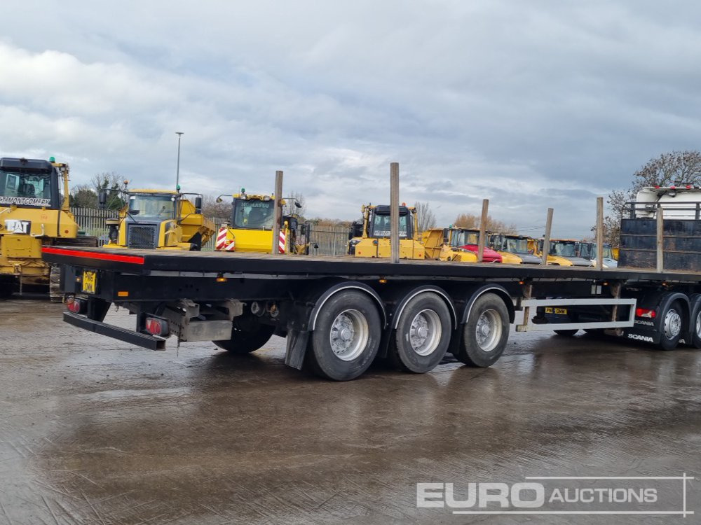 2014 SDC Tri Axle Flat Bed Trailer - Dropside/ Flatbed semi-trailer: picture 5 2014 SDC Tri Axle Flat Bed Trailer - Dropside/ Flatbed semi-trailer: picture 5