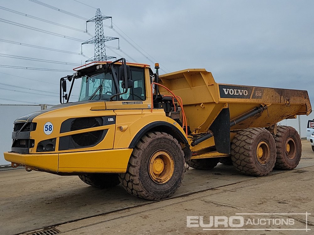 2014 Volvo A30G - Articulated dumper: picture 1 2014 Volvo A30G - Articulated dumper: picture 1