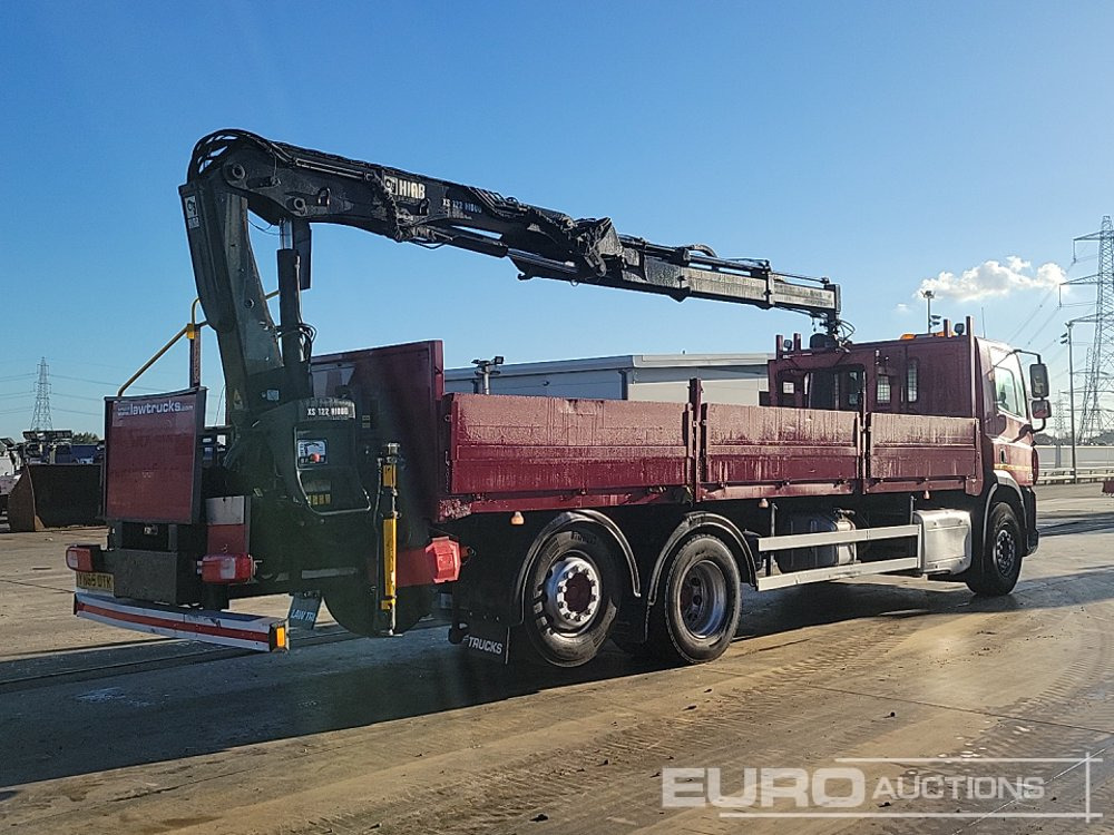 2015 DAF CF290 - Dropside/ Flatbed truck: picture 5 2015 DAF CF290 - Dropside/ Flatbed truck: picture 5