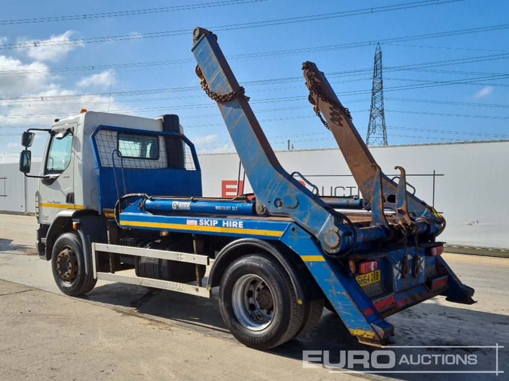2015 DAF LF220 - Skip loader truck: picture 3 2015 DAF LF220 - Skip loader truck: picture 3