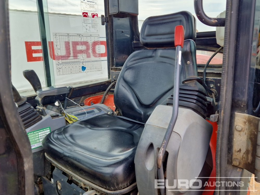 Mini excavator 2015 Kubota U20-3EU: picture 40