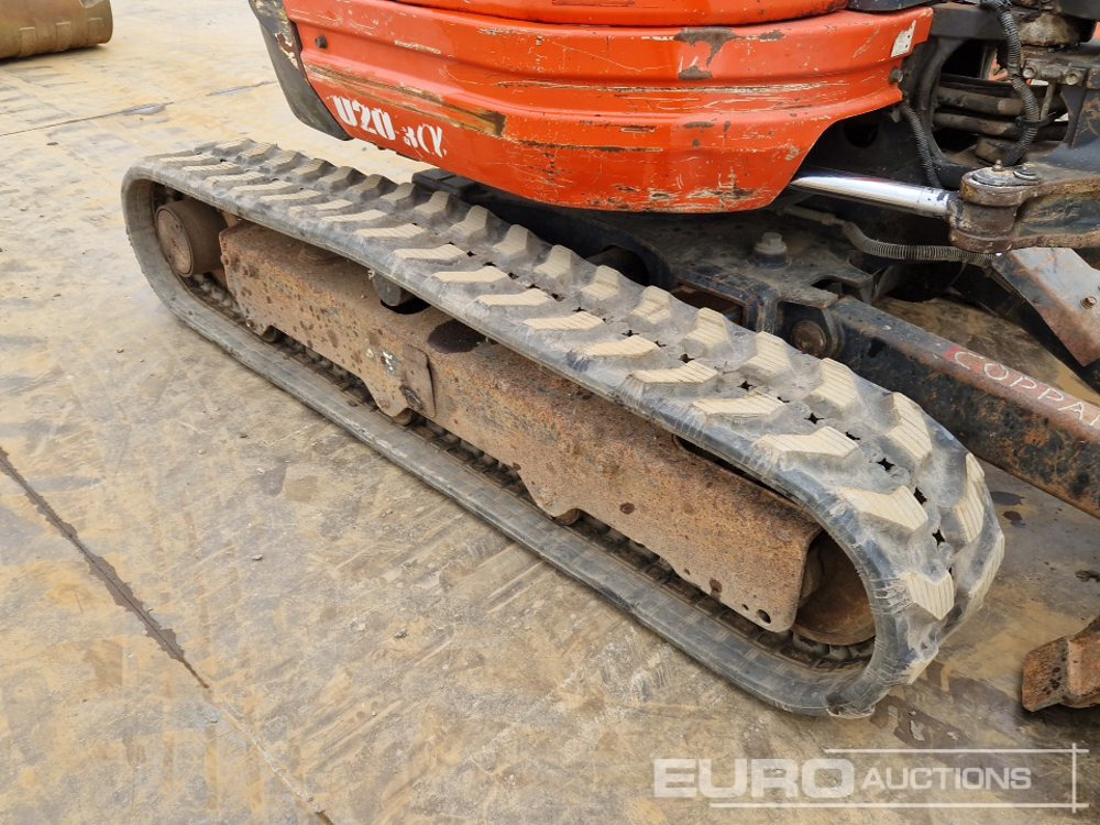 Mini excavator 2015 Kubota U20-3EU: picture 15